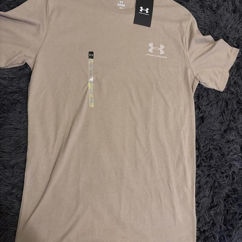 New under armour tan sportstyle